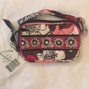 VERA BRADLEY Tech Case in Mocha Rouge